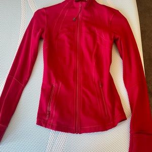 Lululemon Red Define Jacket, size 4